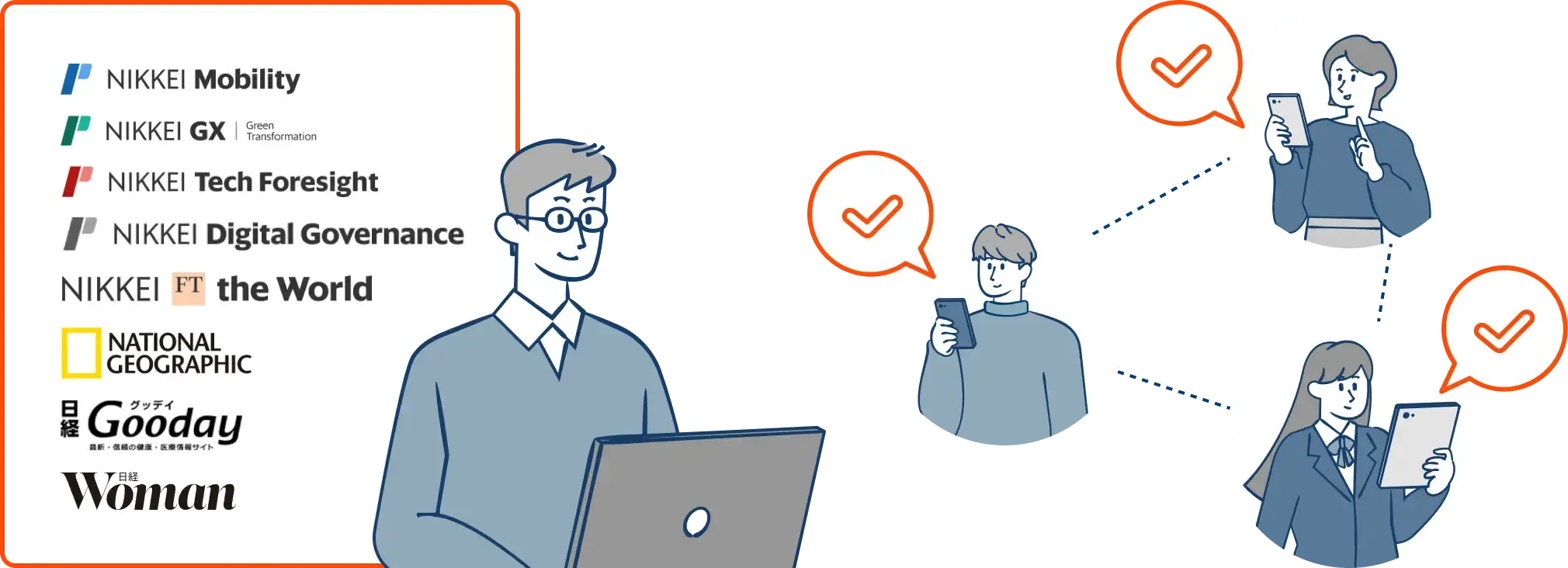 日経のグループ商品イメージ