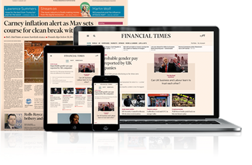 FTから日経が厳選した記事を日本語で毎日更新世界屈指のコンテンツが「効率よく」取り込める