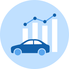 完成車メーカーや競合の動向をタイムリーに把握できない