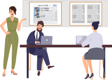 記事を額に入れて社内に飾りたい/贈りたい